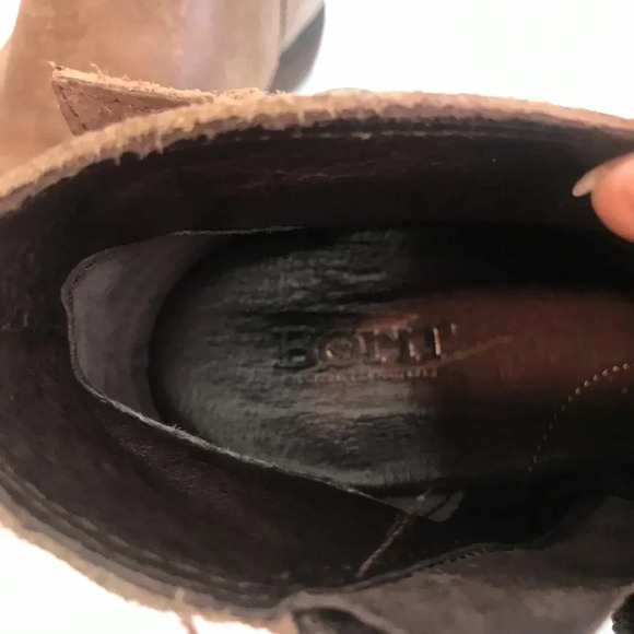 Born JEM Oiled Suede Booties Light Brown. Size 7. - Picture 6 of 15